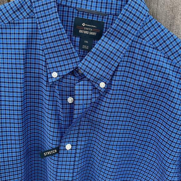 Members Mark Men's Stretch Button Down - Size XXL - Picture 4 of 5